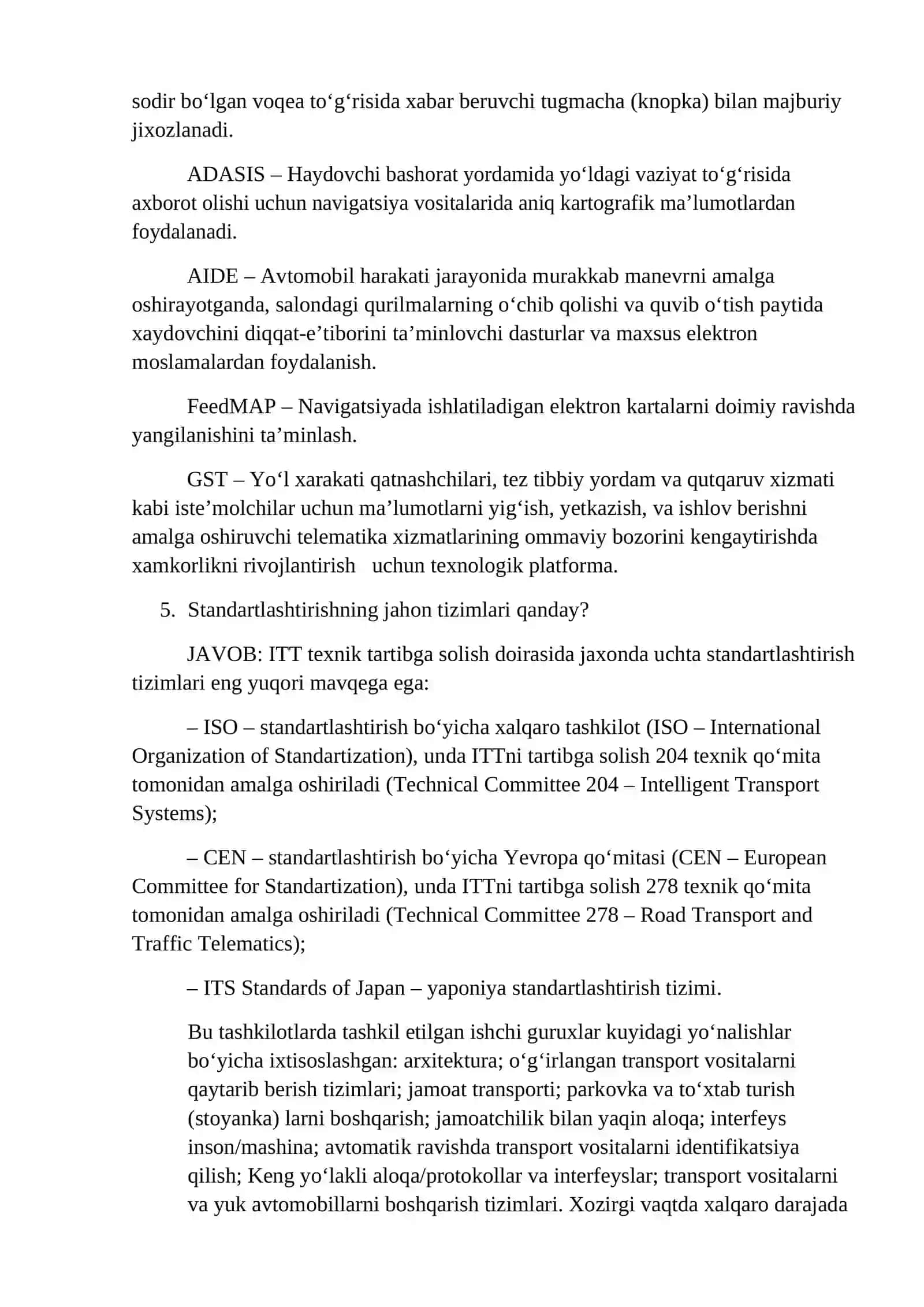 Shahar transport tizimi 2