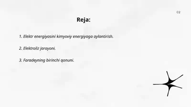 Elektroliz qonunlari 2