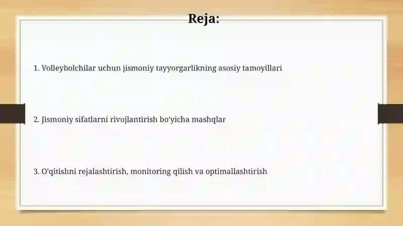 Jismoniy Tayyorgarlik Maxorati 2