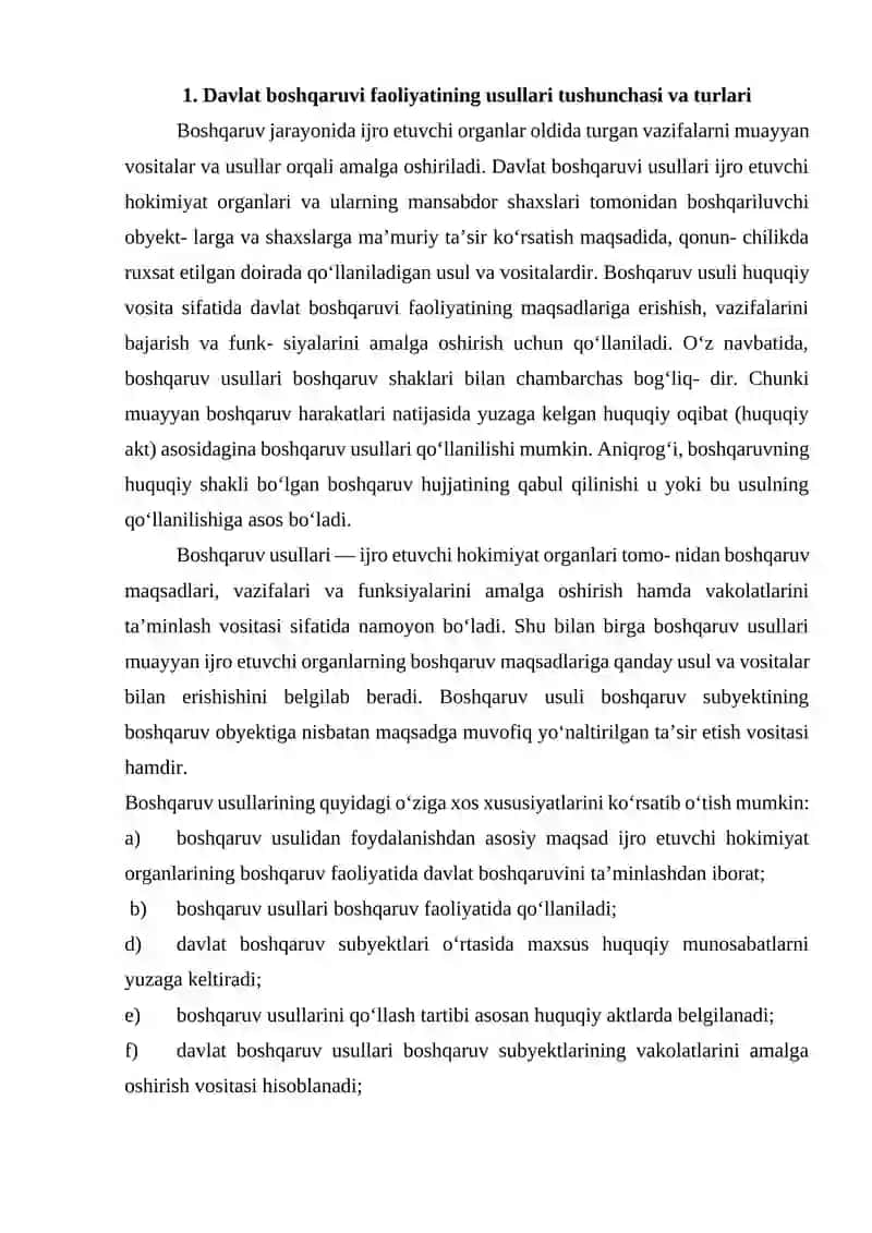 Davlat boshqaruvida ma'muriy majburlash va uning xususiyatlari 2