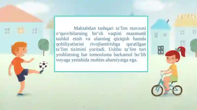 Maktabdan tashqari taʼlim 2