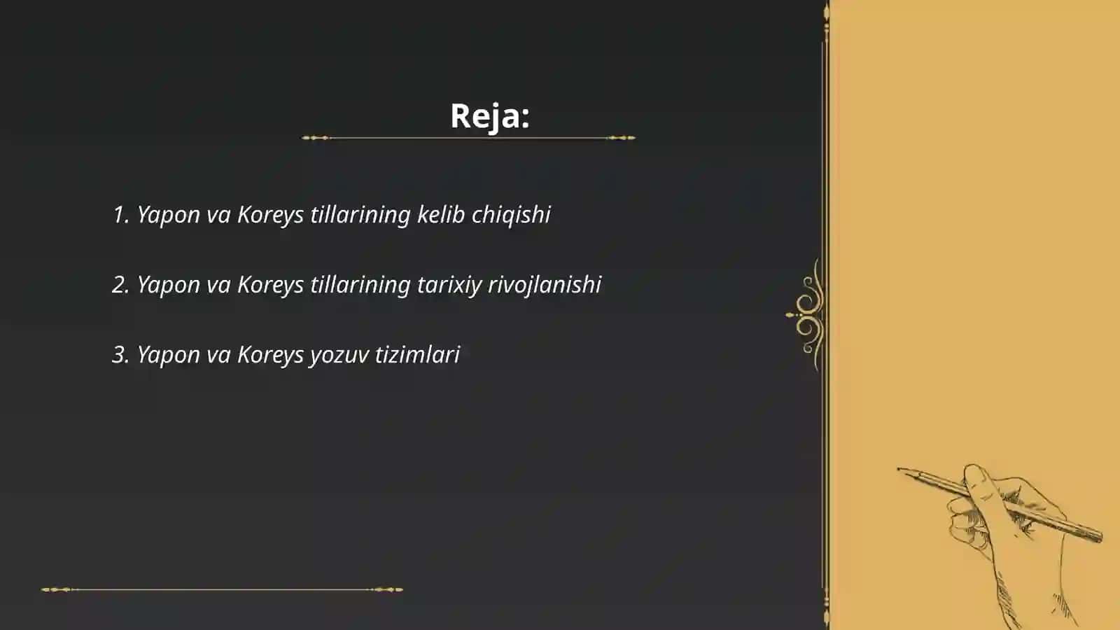 Yapon va Koreys tillari tarixi 2