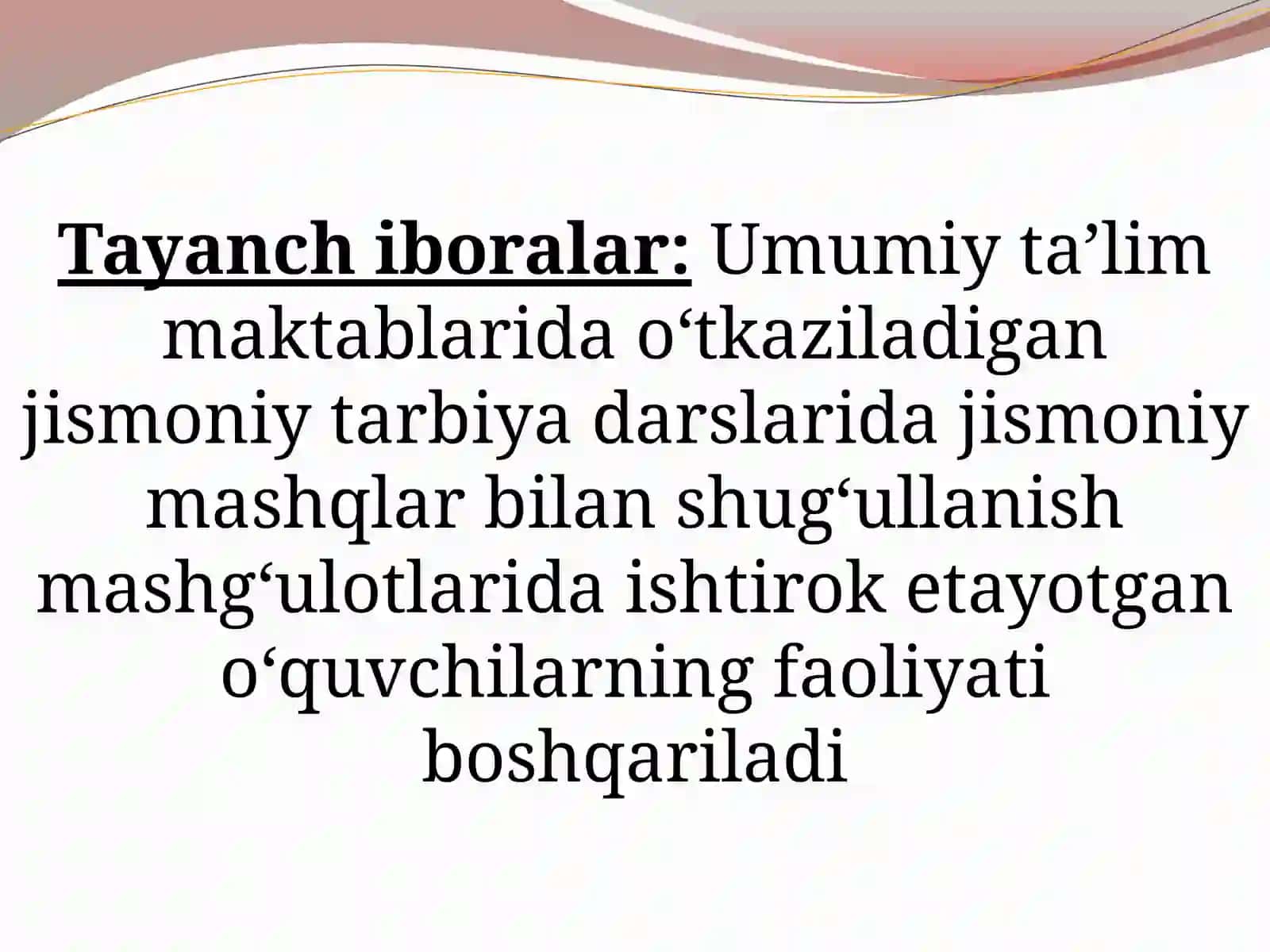 JISMONIY TARBIYA DARSLARIDA O‘QUVChILAR FAOLIYATINI TAShKIL ETISh USULLARI 2