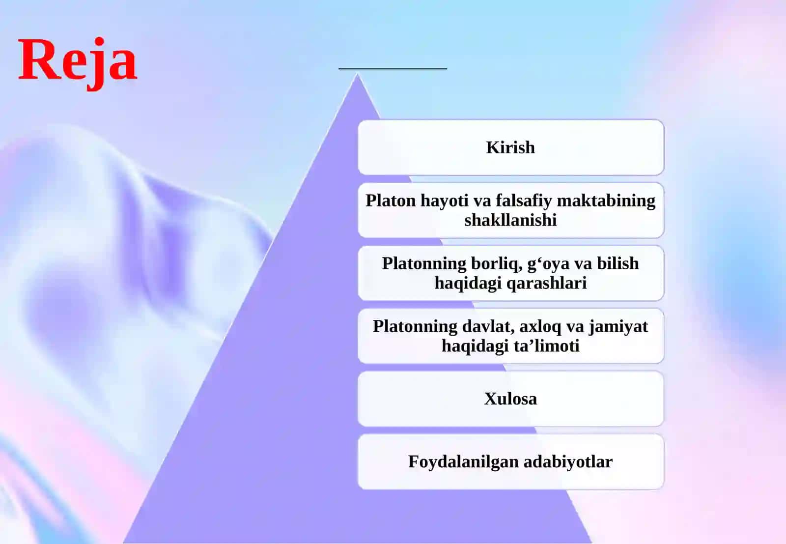 Platon va uning falsafiy qarashlari 2