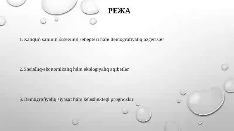Aralas sanlardi kóbeytiw 2