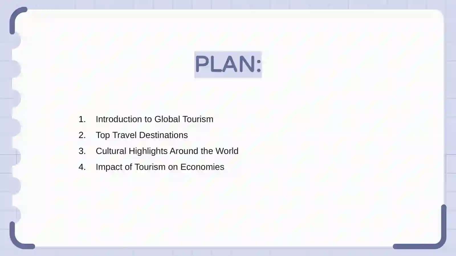 Tour of Tourism 2