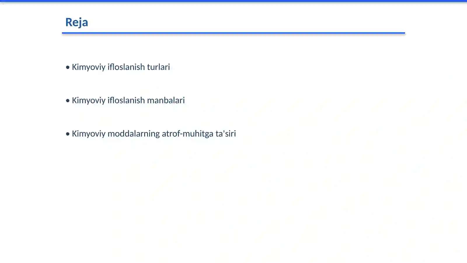 Kimyoviy ifloslanish va uning atrof-muhitga taʼsiri 2