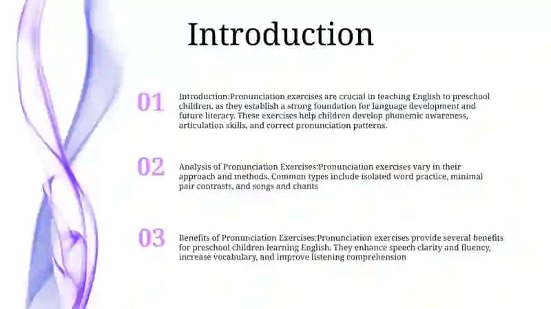 Analysis Of Pronunciation Exercises In Teaching English To Preschool Children 2