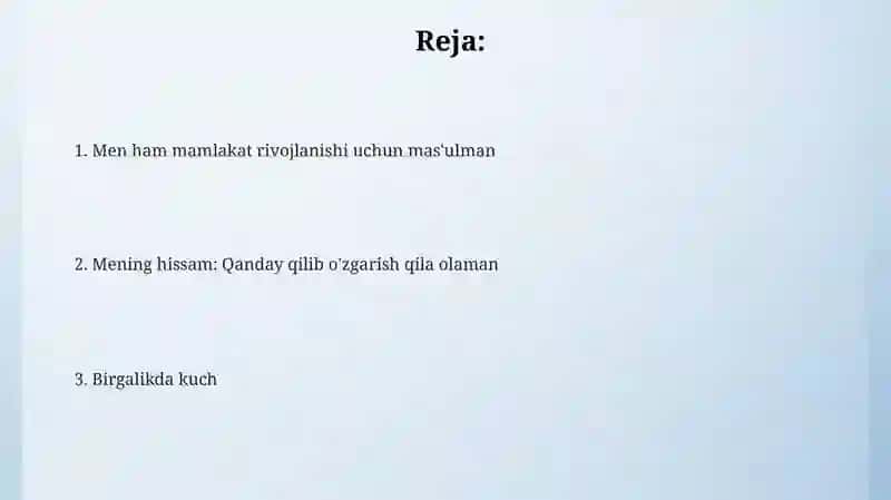 Men ham yurt ravnaqiga mas'ulman 2