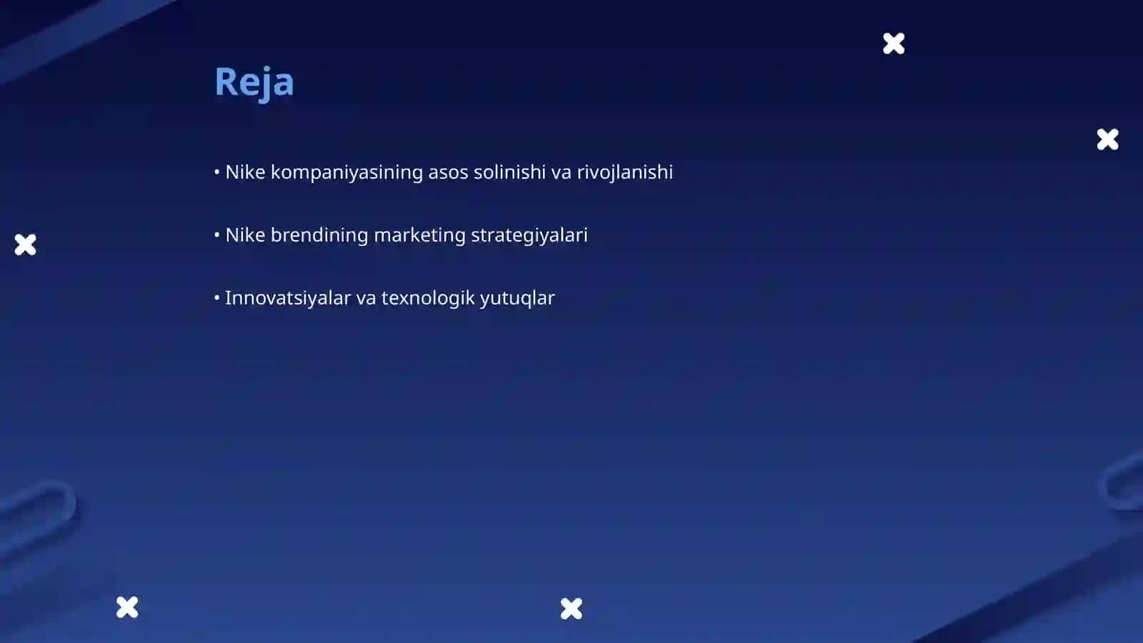 Nike kompaniyasi tarixi va marketing strategiyasi 2