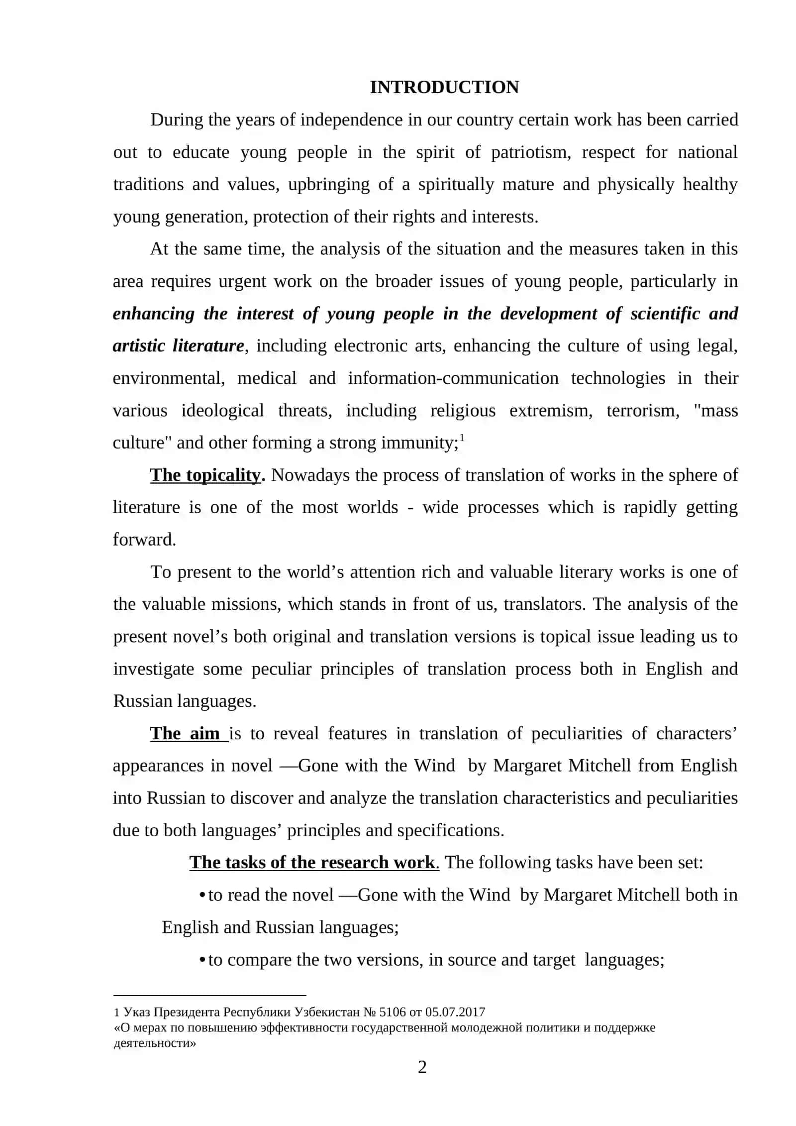 MARGARET MITCHEL AND THE ROLE OF HER WORKS IN AMERICAN LITERATURE 2