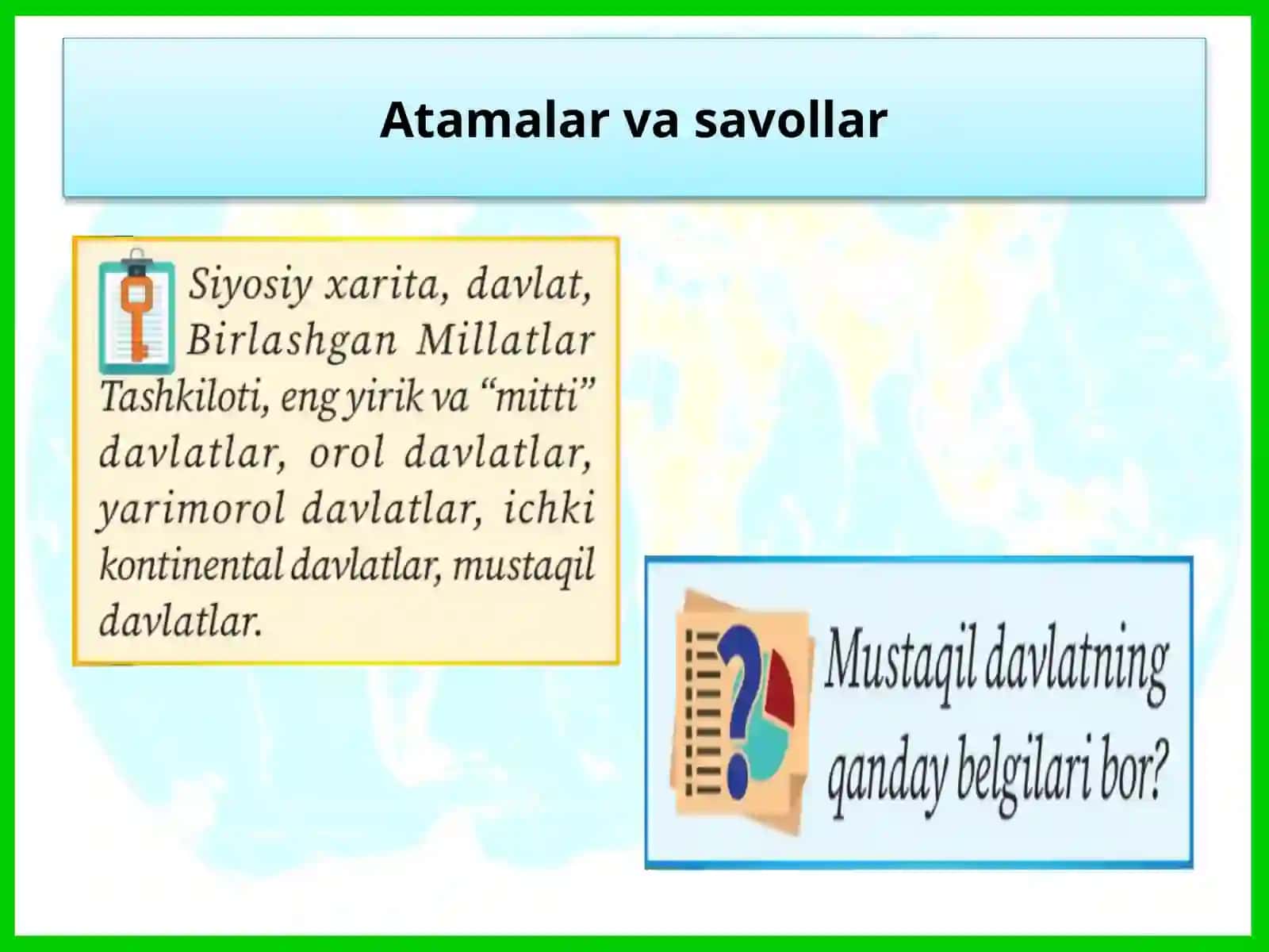 Jahonningsiyosiy xaritasi 2
