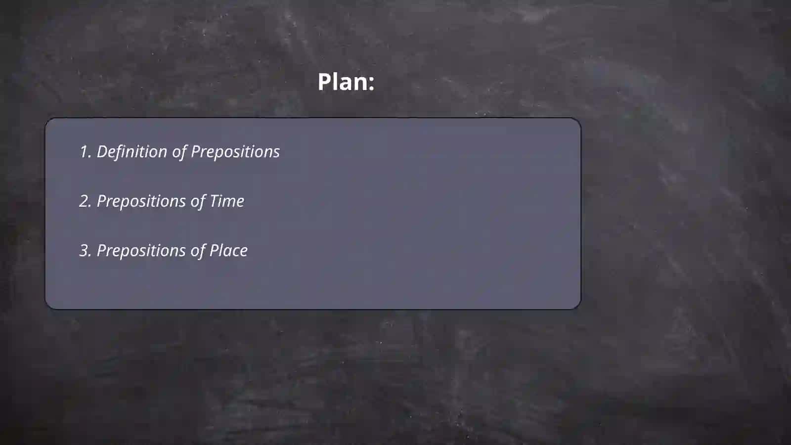 Grammar prepositions 2