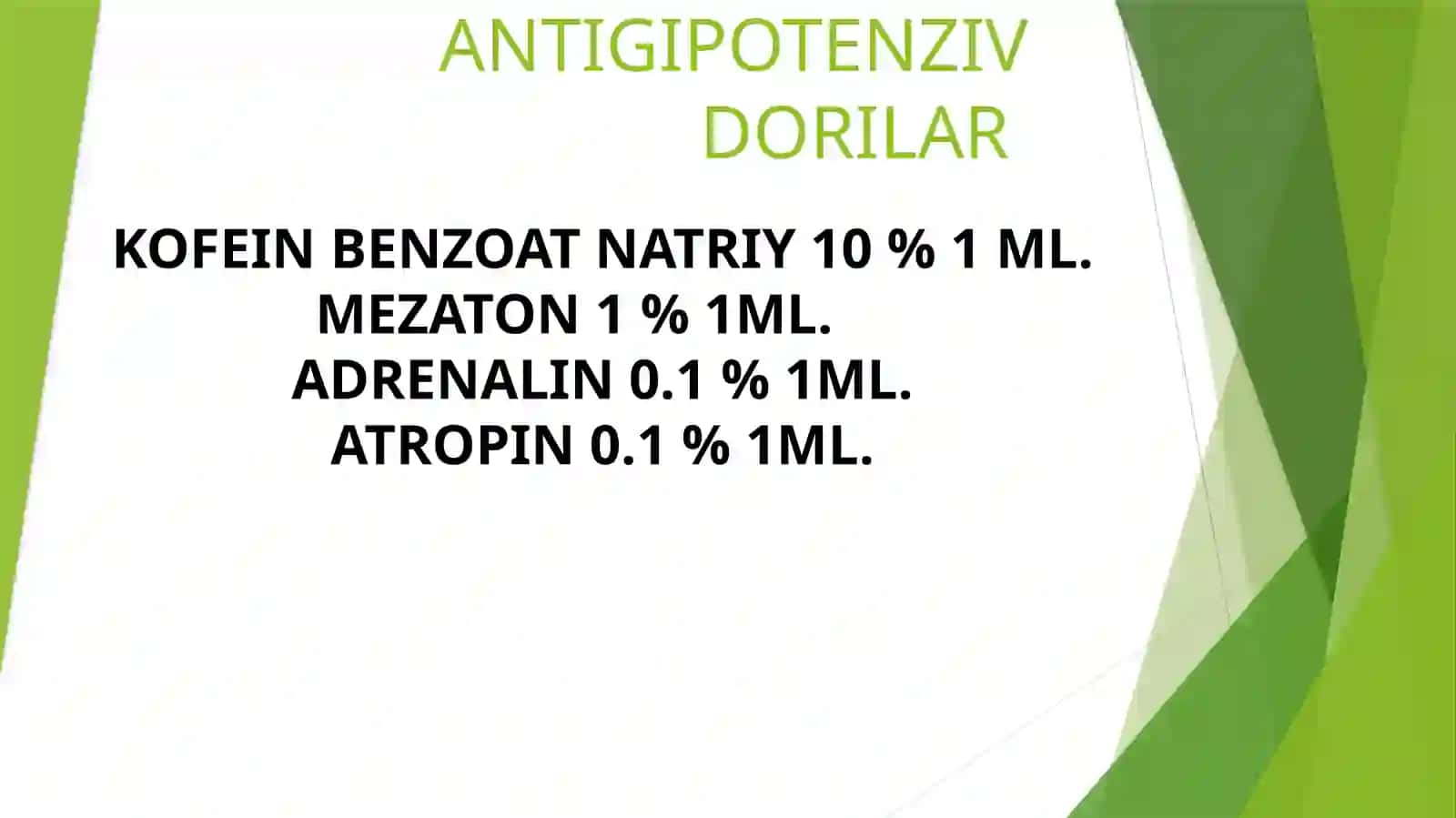 ANTIHYPERTENSIVE DRUGS 2