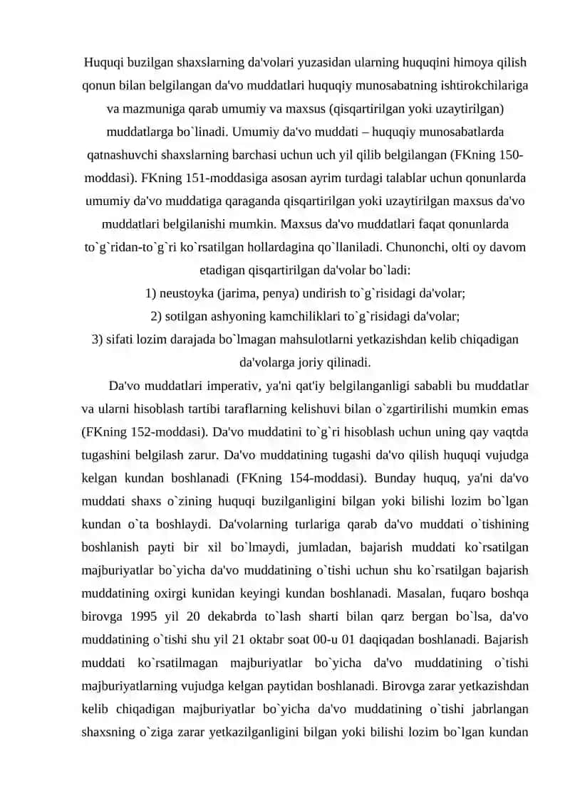 Da'vo Arizasini Ko'rmadan Qoldirish 2