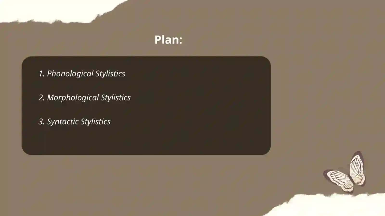 Phonological Stylistics 2