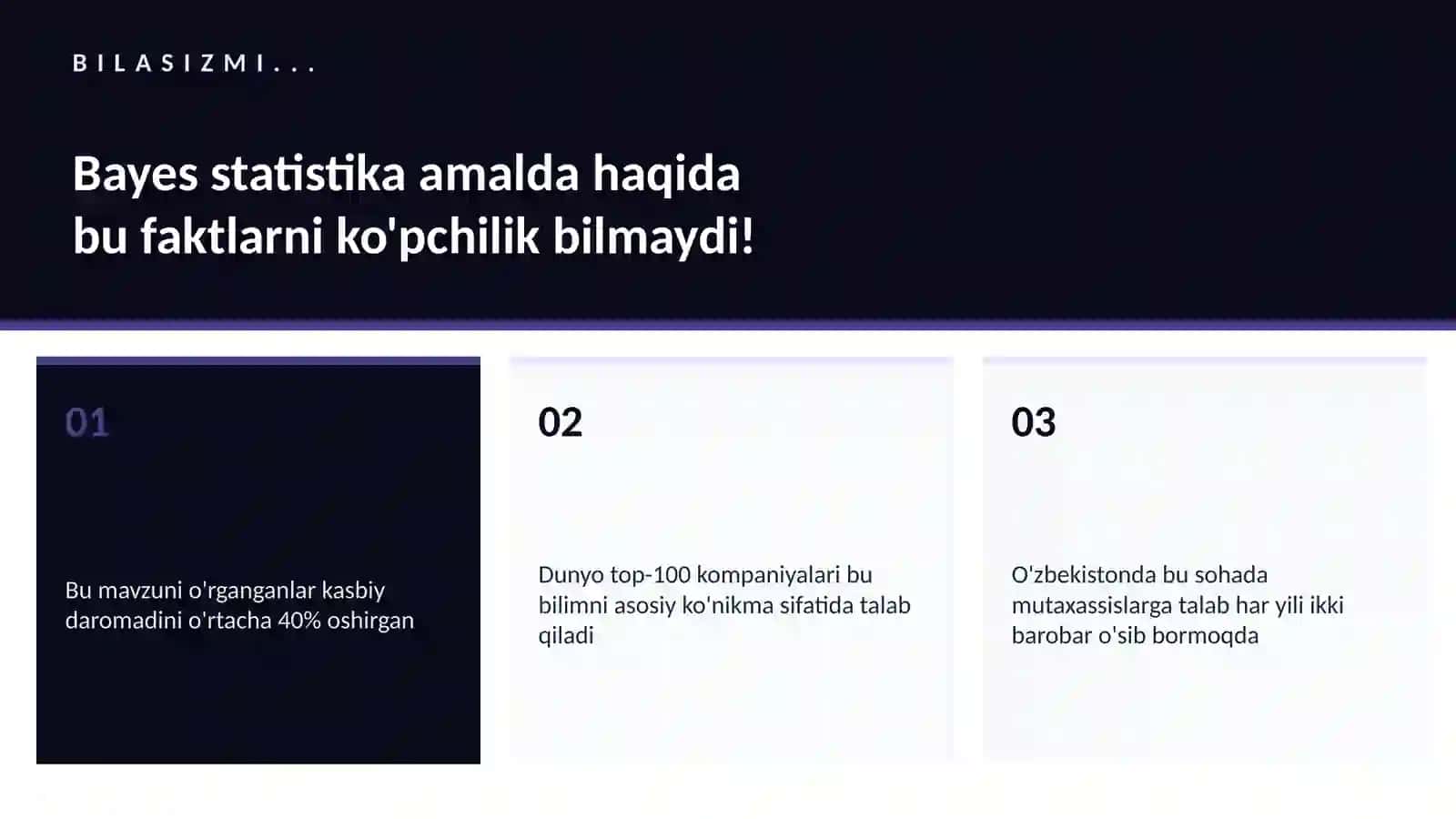 Bayes statistika amalda 2