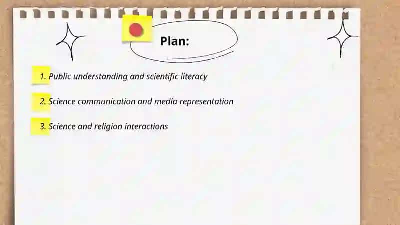 Public understanding and scientific literacy 2