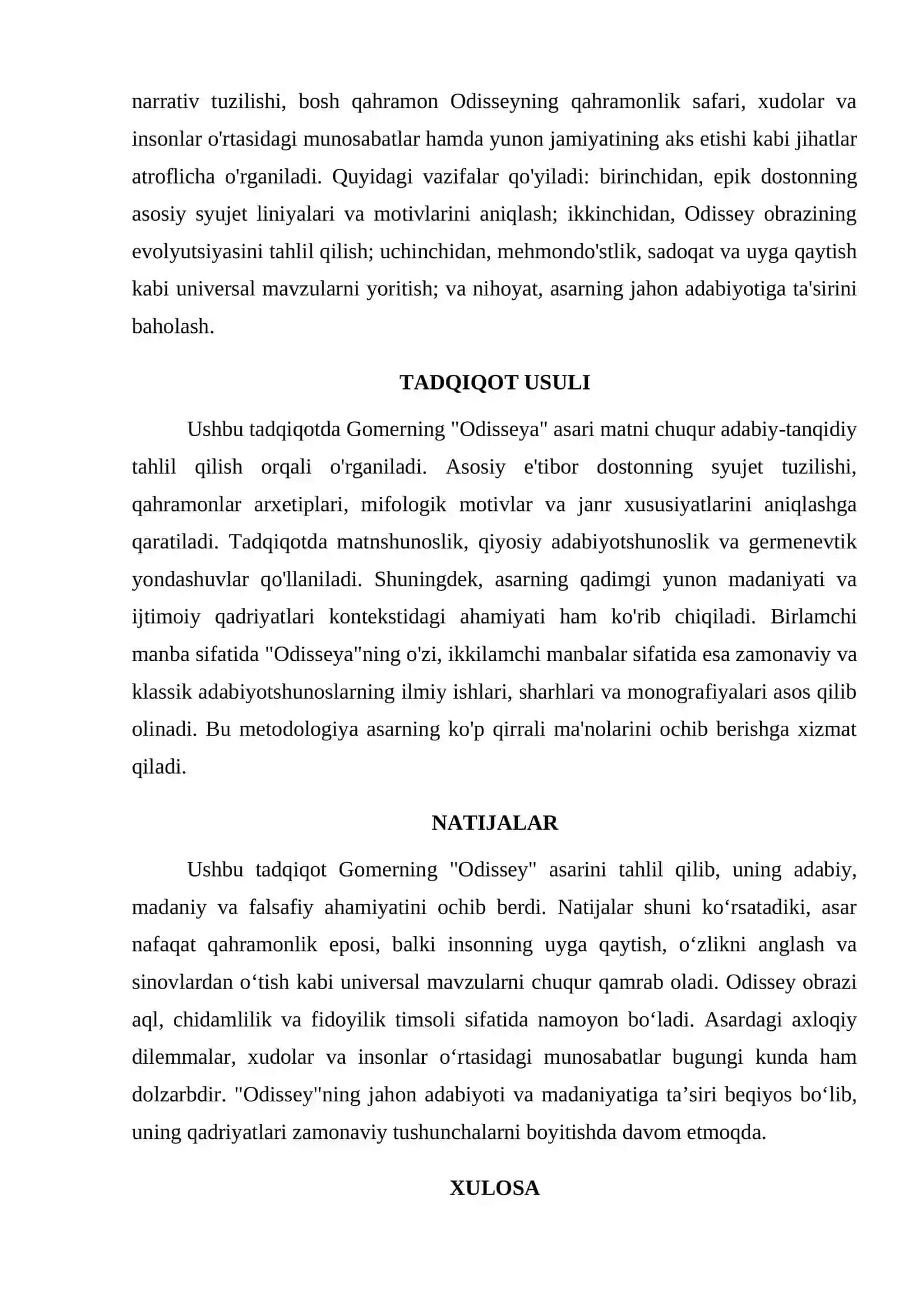 GOMERNING "ODESSEY" ASARI 2