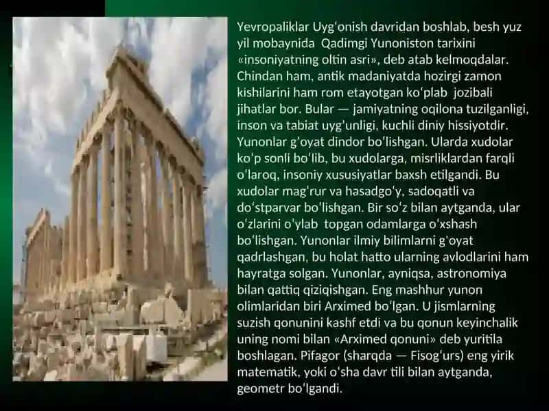 Qadimgi Yunoniston falsafasi 2