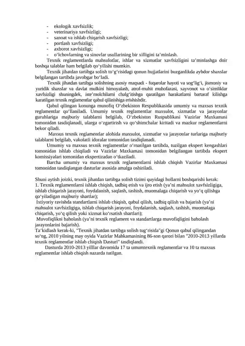Texnik reglamentlar 2