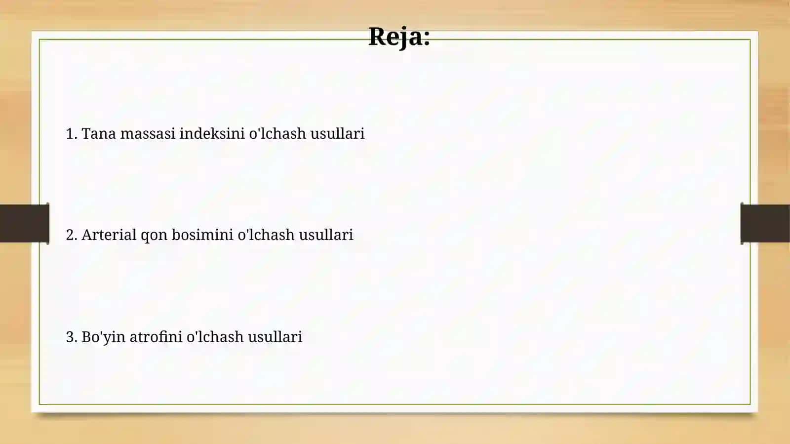 Bo'yin atrofi o'lchash texnikasi 2