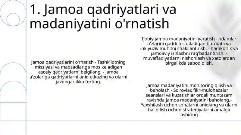 Sport Jamoasini Boshqarish Usullari 2