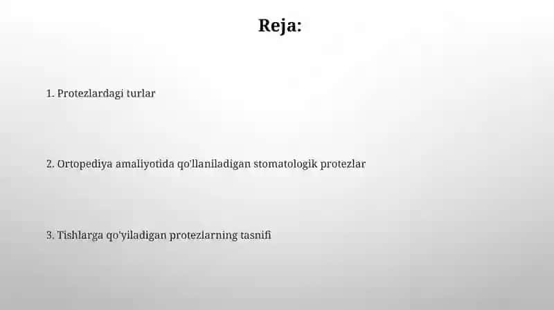 Tish protezlari turlari 2