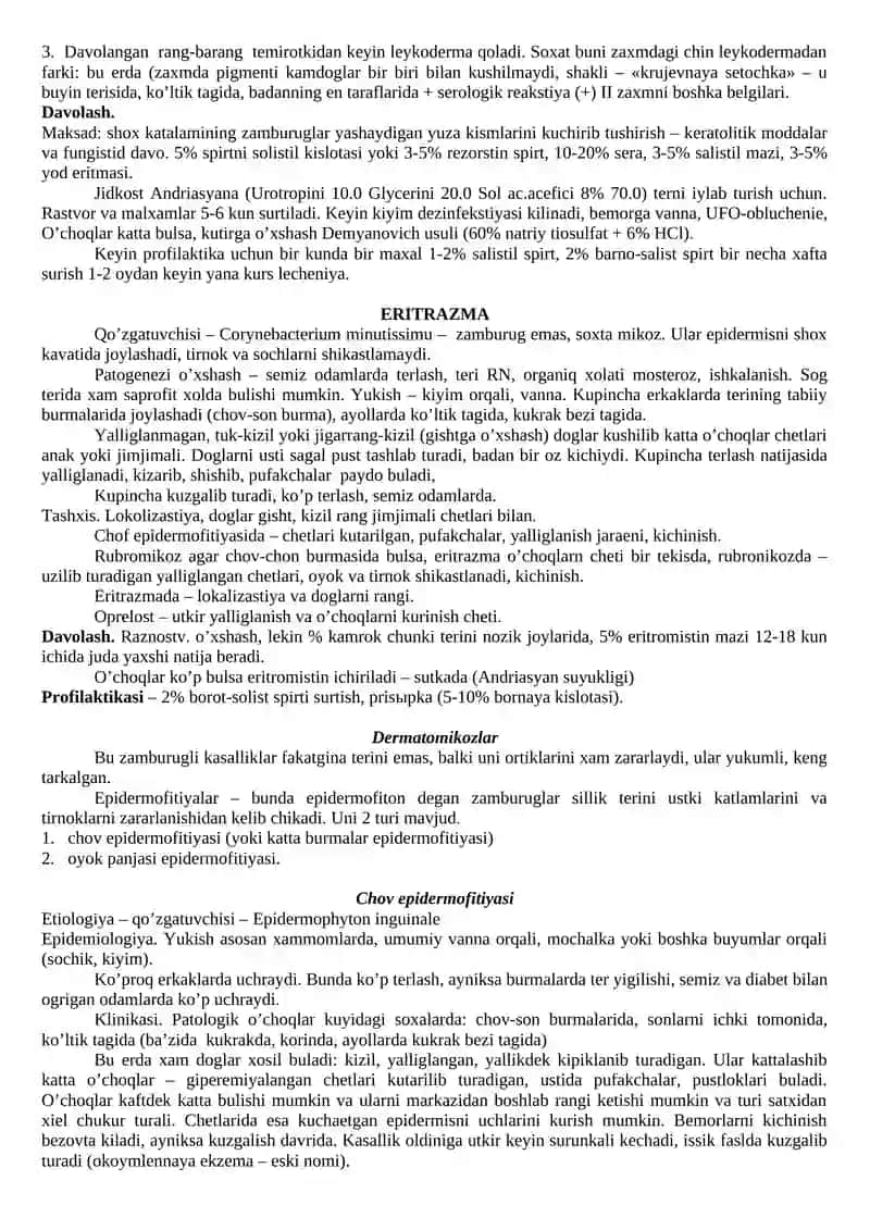 Zamburugli kasalliklar 2