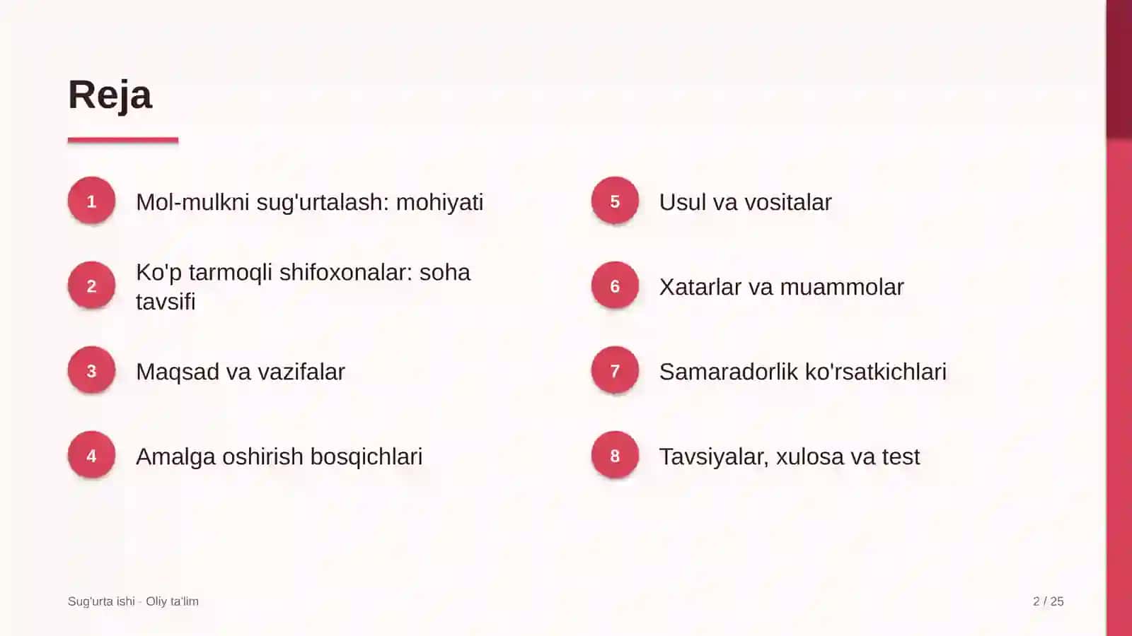 Ko'p tarmoqli shifoxonalarda mol-mulkni sug'urtalash 2