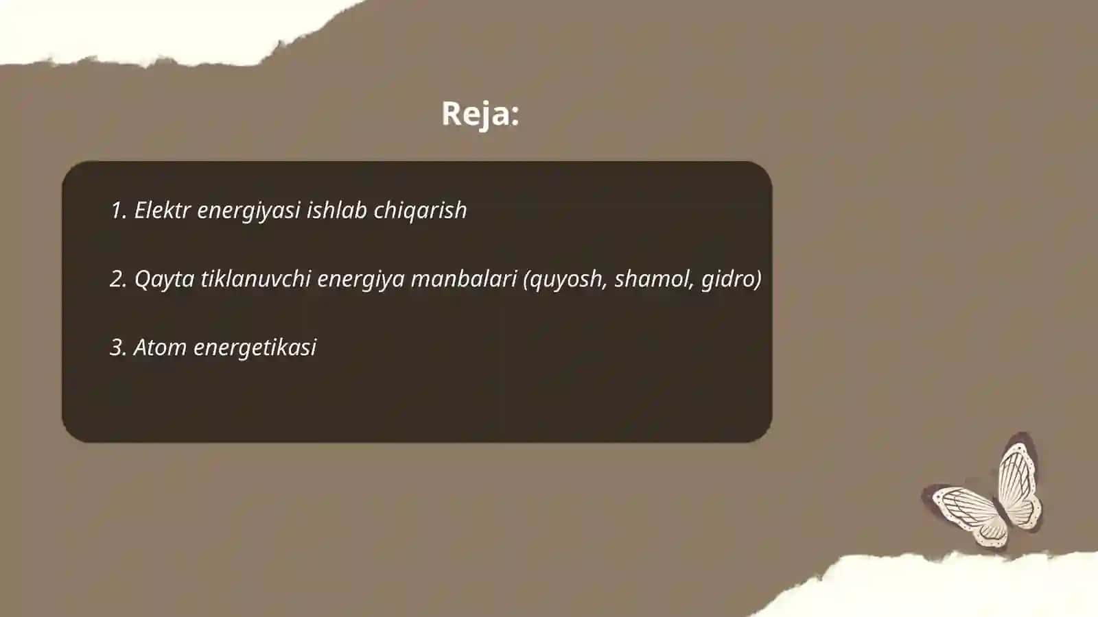 Sanoat tarmoqlari, energetika sanoati 2