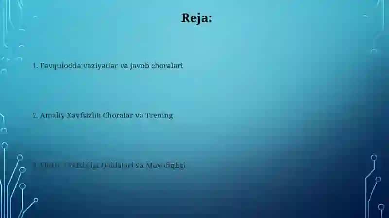 Elektr xavfsizligi choralari 2