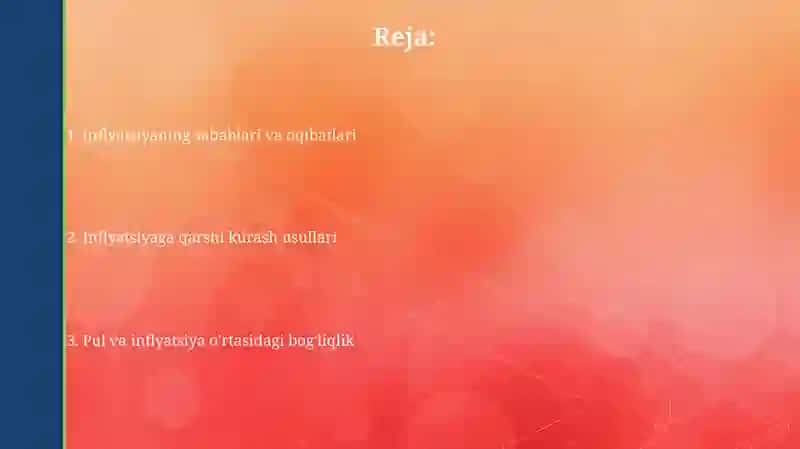 Pul va inflatsiya 2