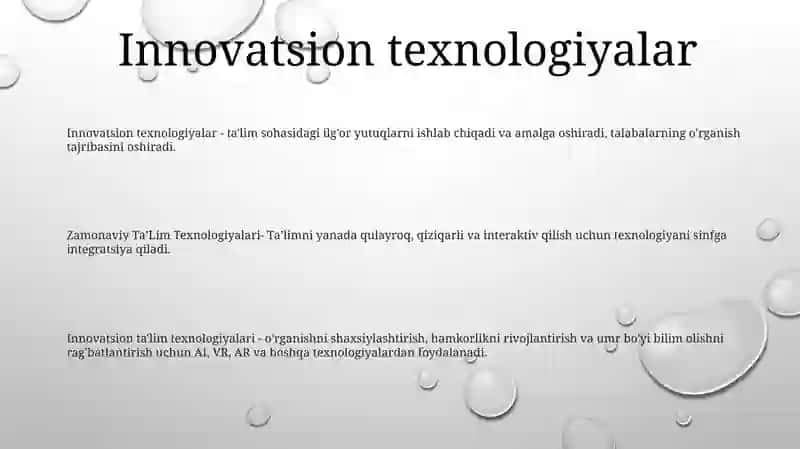 Zamonaviy TaʼLim Texnologiyalari 2
