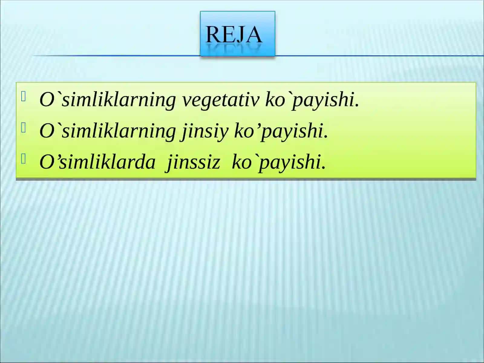 O'simliklarning vegetativ ko'payishi 2