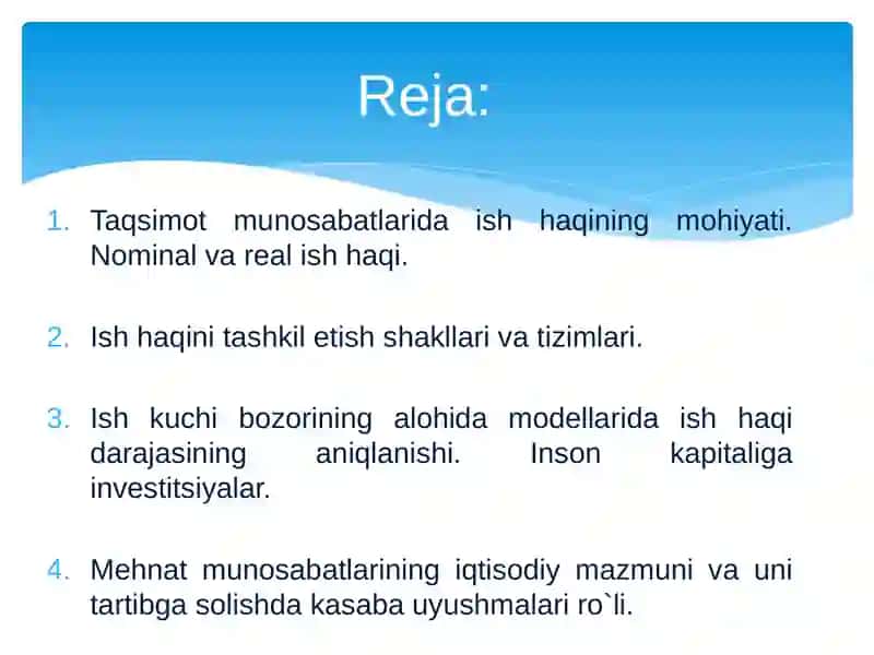 Ish Haqi Tizimlari va Afzalliklari 2