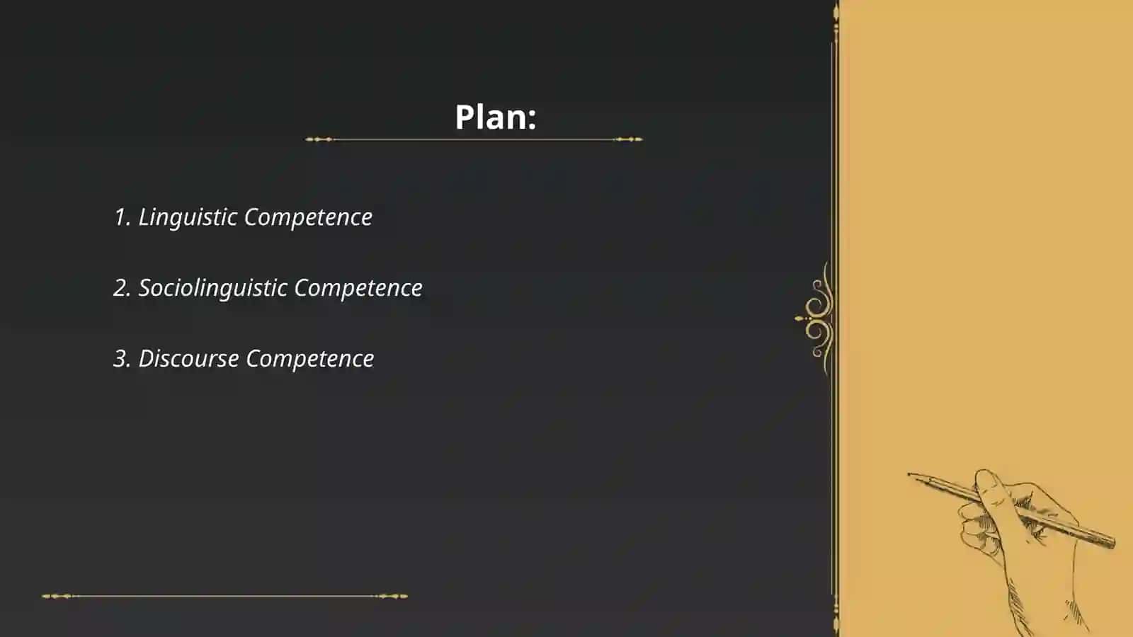 Communicative competence 2
