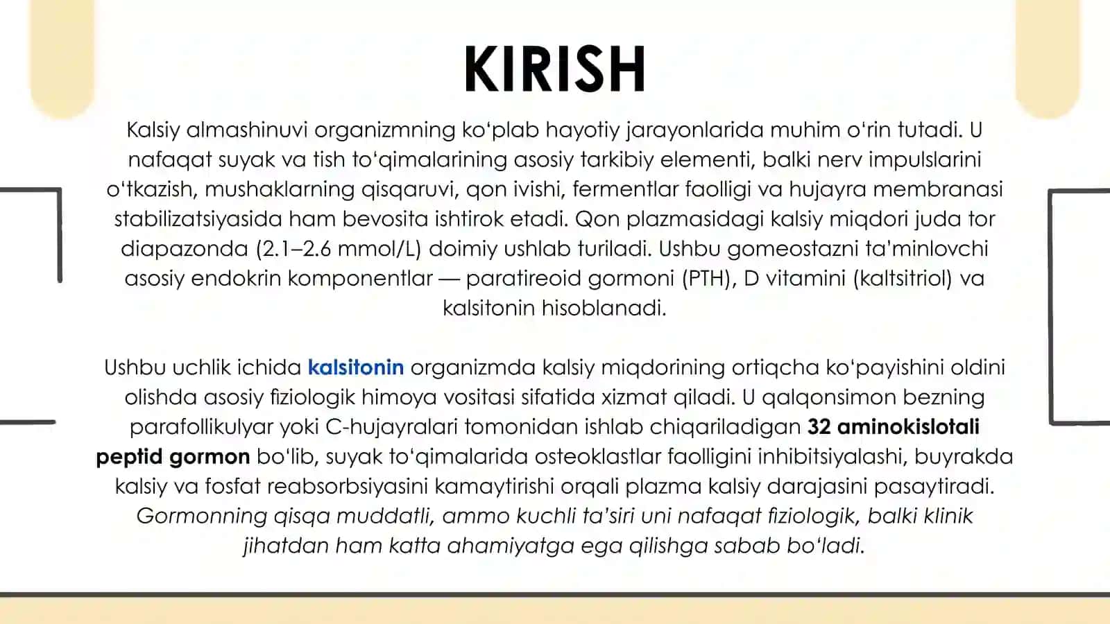 KALSITONIN GORMONI 2