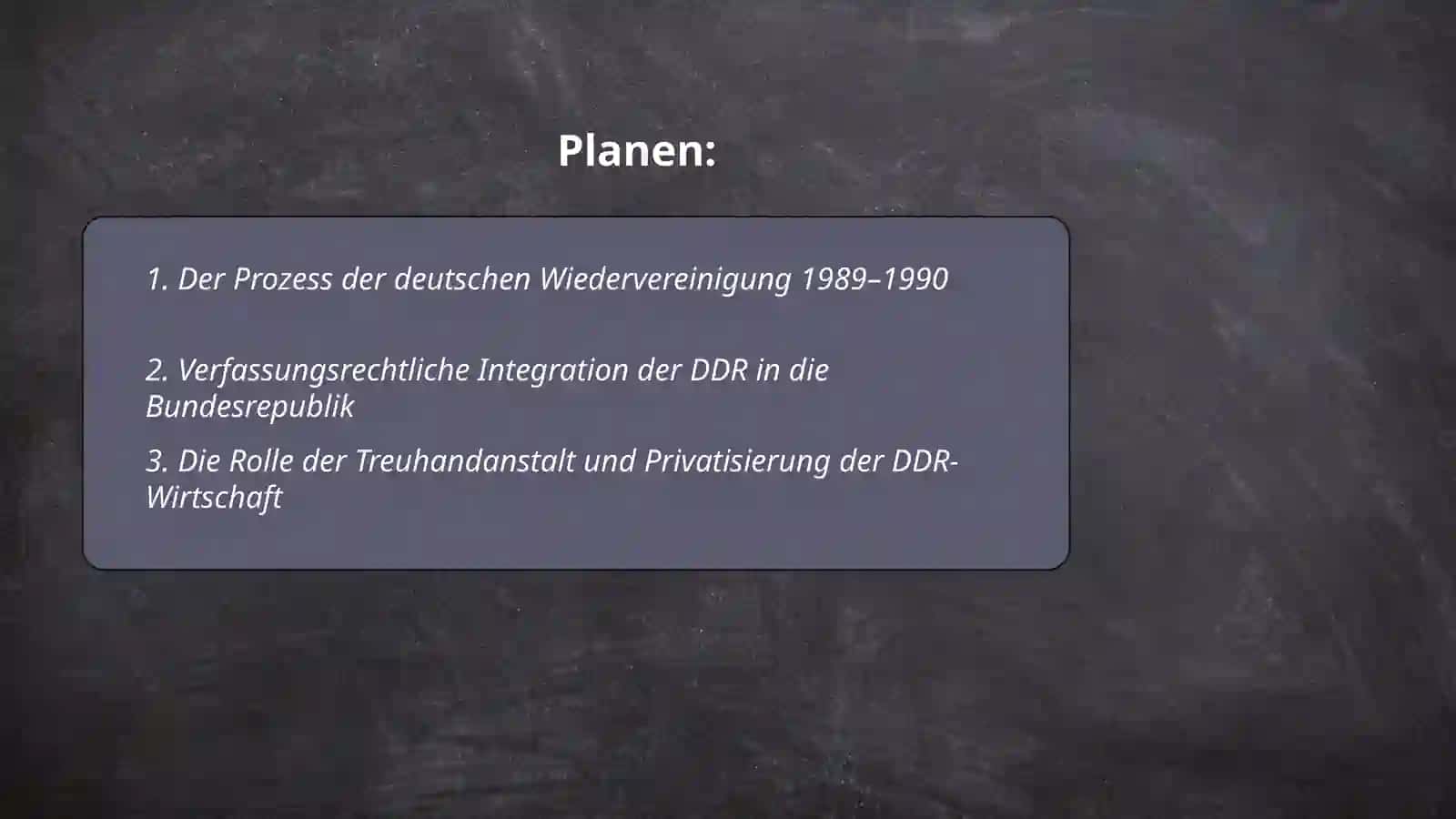 Die Bundesrepublik Deutschland seit der Vereinigung 2