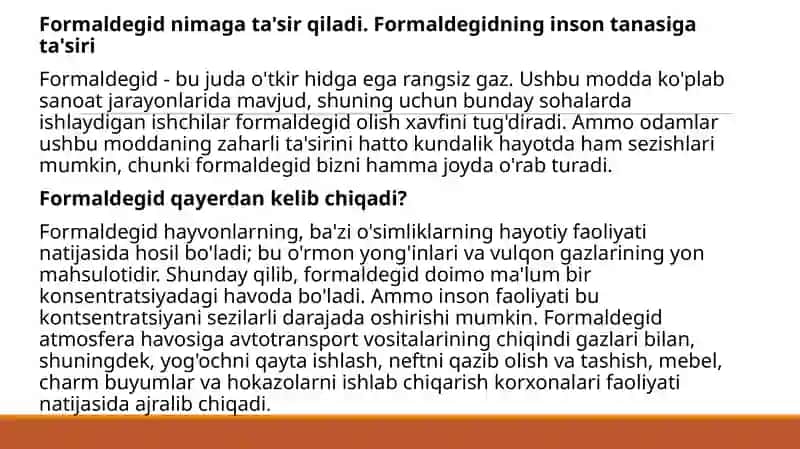 Formaldegid 2
