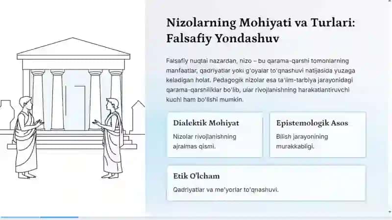 Pedagogik nizolar va ziddiyatlar 2