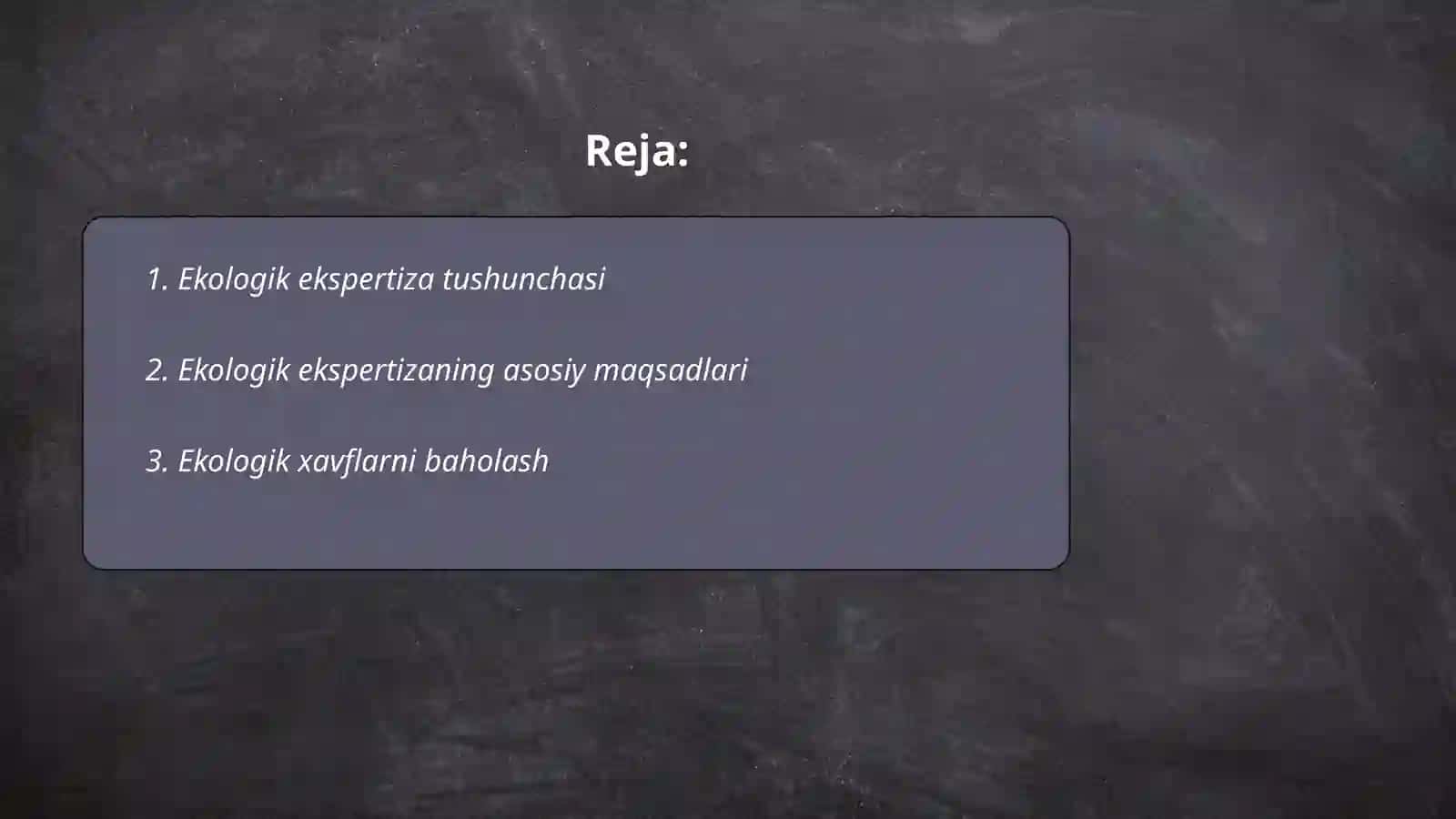 Ekologik Ekspertiza 2