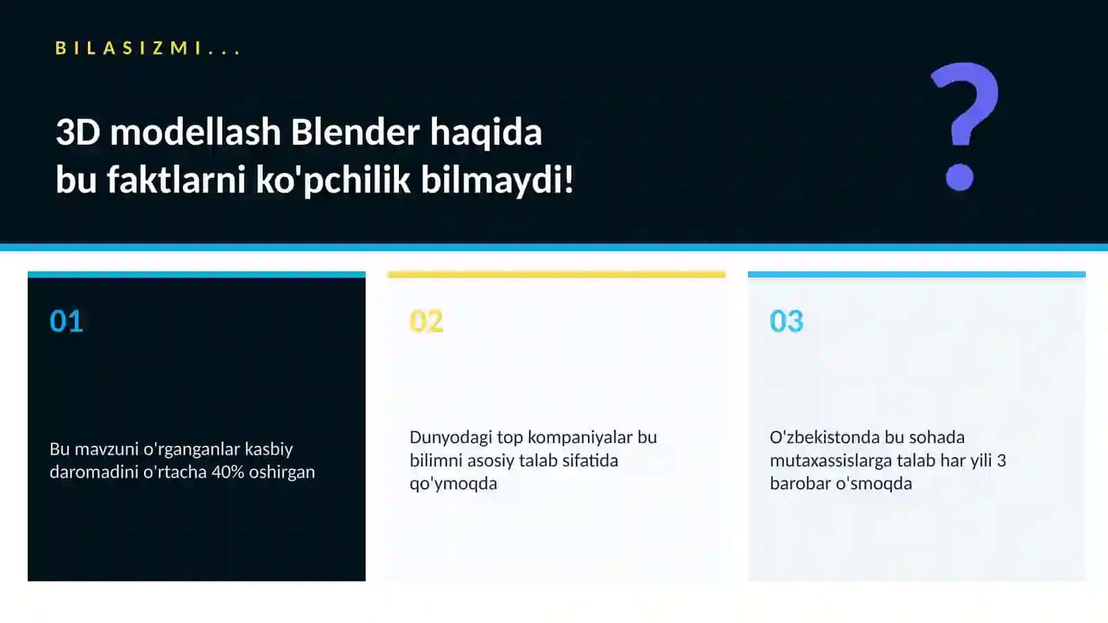 3D modellash Blender 2