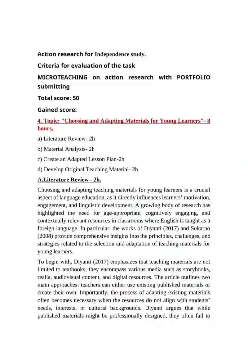 Choosing and Adapting Materials for Young Learners 2