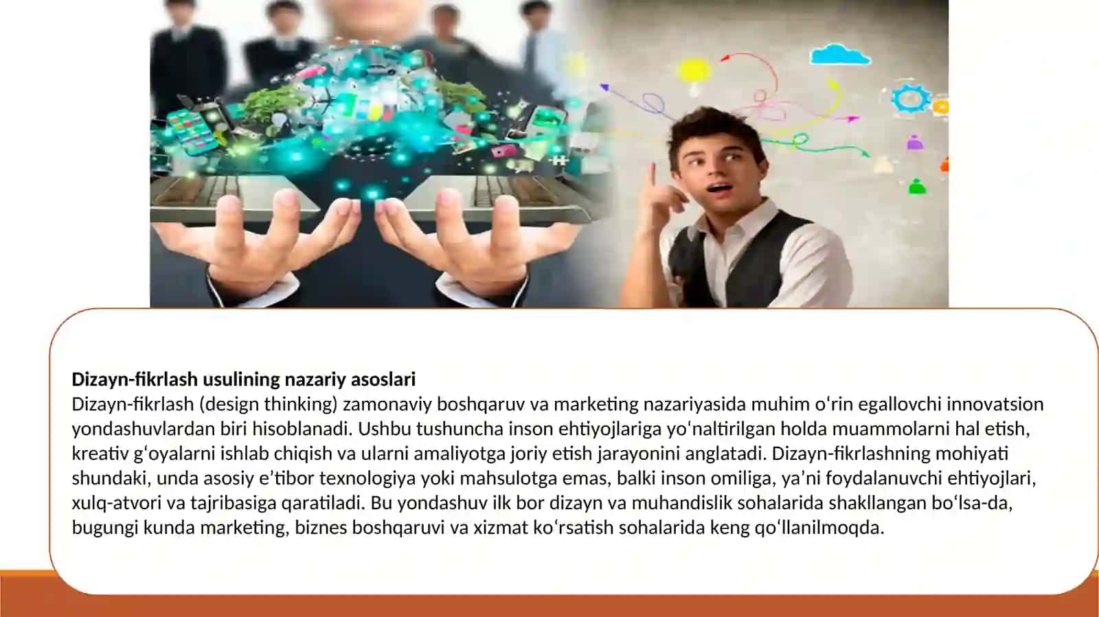 Marketingda dizayn-fikrlash usuli 2