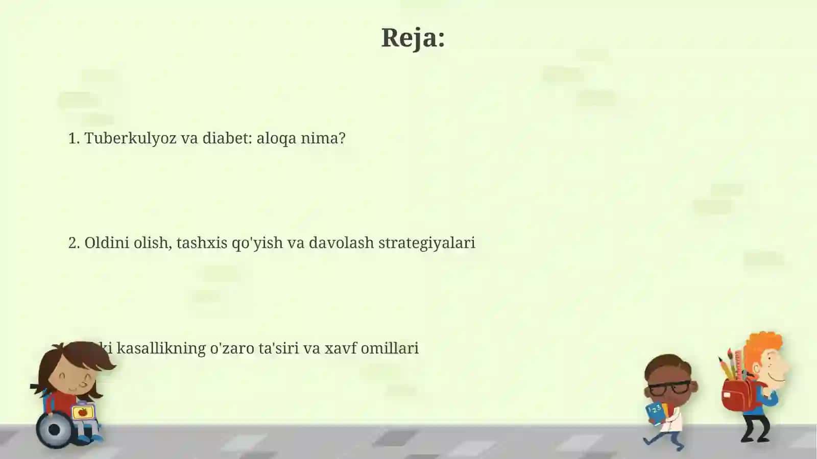 Tuberkulyoz va qandli diabet 2