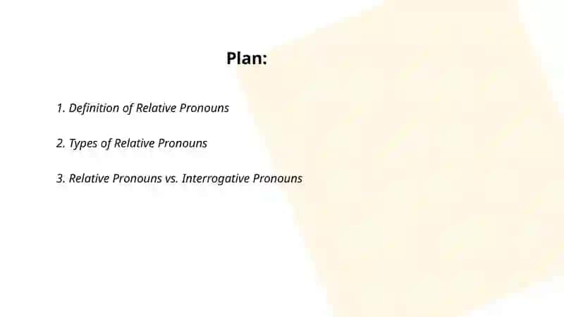 Relative pronouns 2