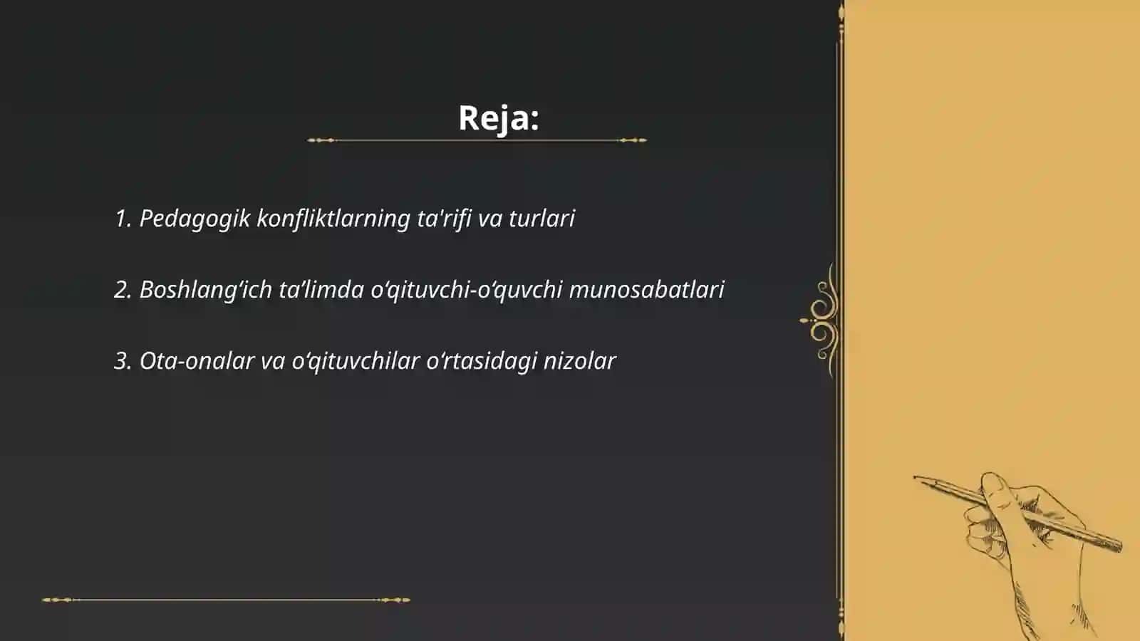 Boshlangʻich taʼlimda pedagogik konfliktlar muammosi 2