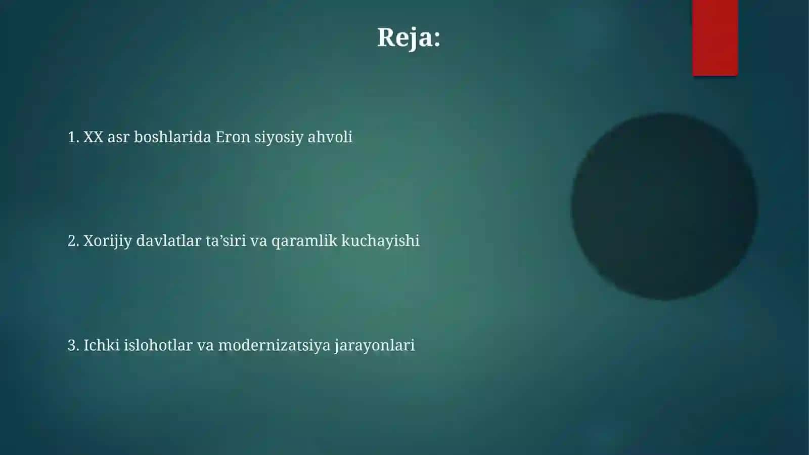 Eronrivojlanishvaqaramlikarafasida 2