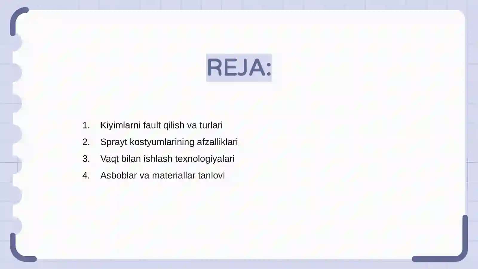 Sprayt kostyumlari va vaqt bilan ishlash 2
